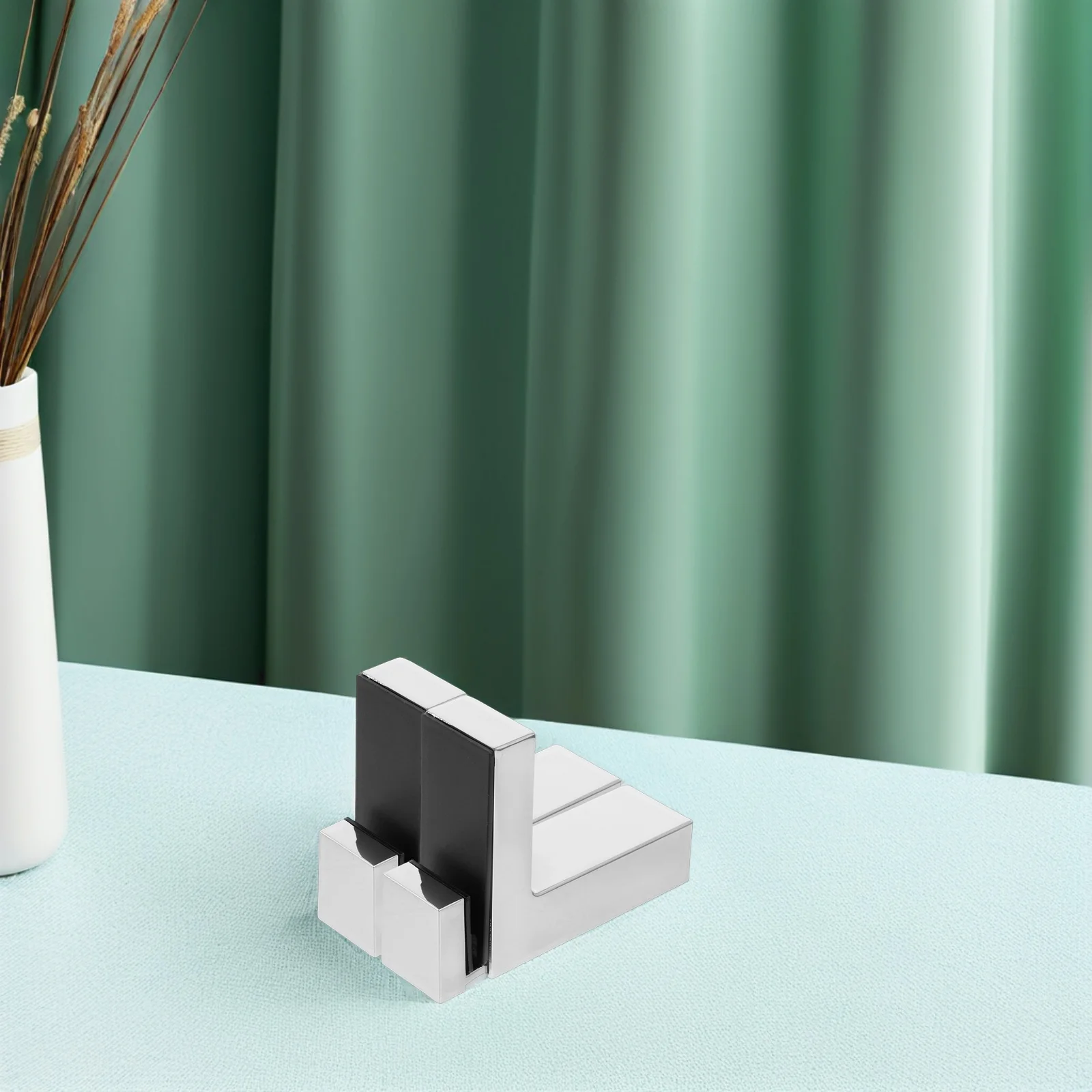 2 قطعة قابل للتعديل الزجاج الجرف بين قوسين 3-36 مللي متر سميكة سهلة التركيب التصميم الحديث ديكور المنزل دعم مقاطع جدار الجرف كليب #6