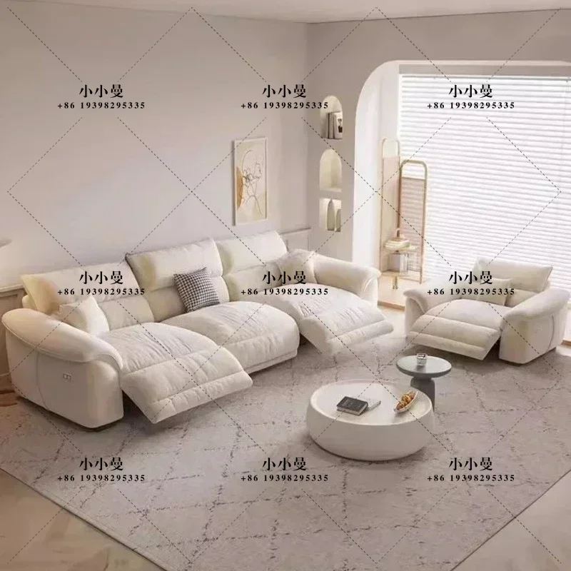 Living Room Sofas Couch Bed Convertible Sofa Cloth Armchair Home Furniture Armchairs Modern Luxury Functional Electric Sofa