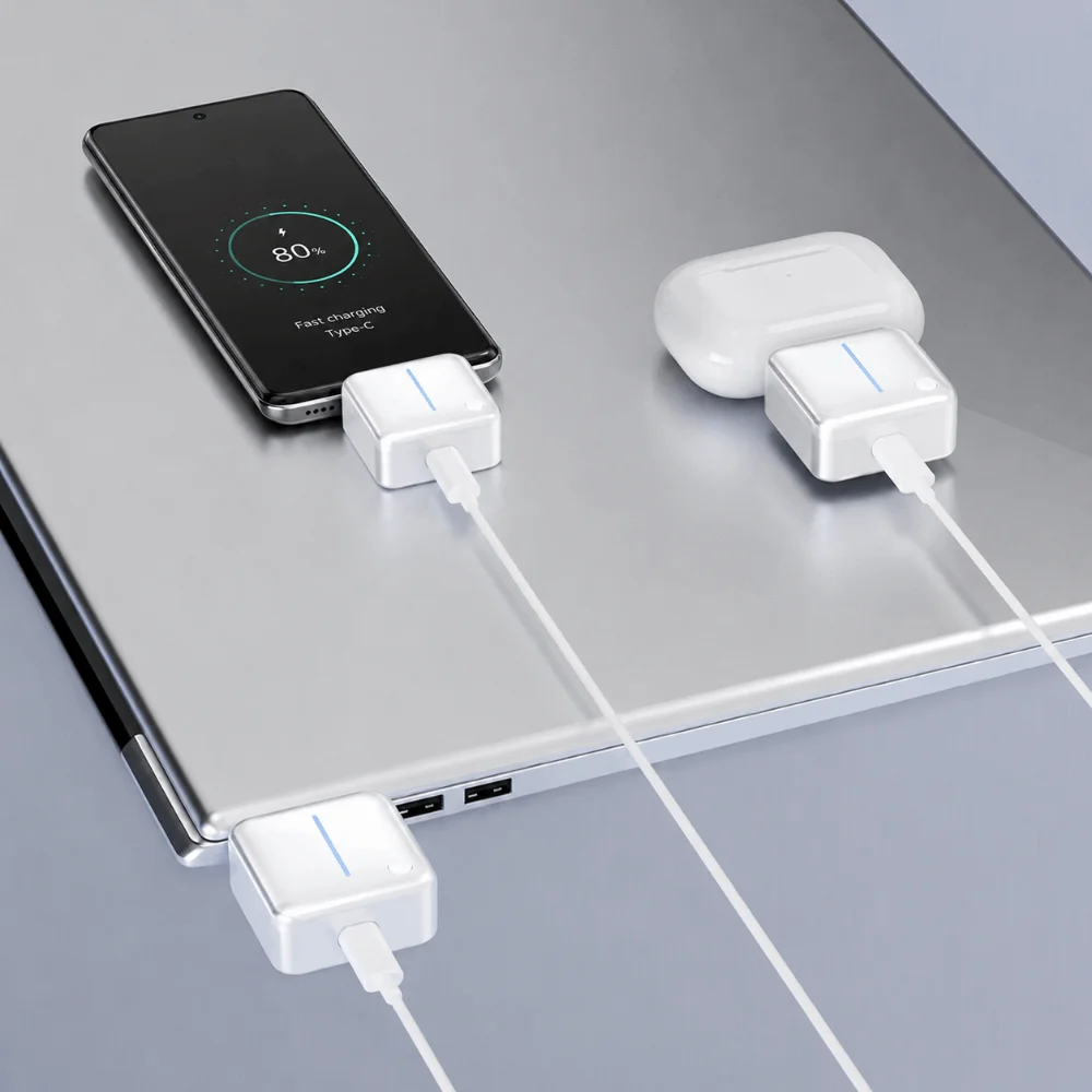 140W Auto Disconnect Charging Adapter Type C Auto-Disconnect Full Charge Separator Protector Battery Protection