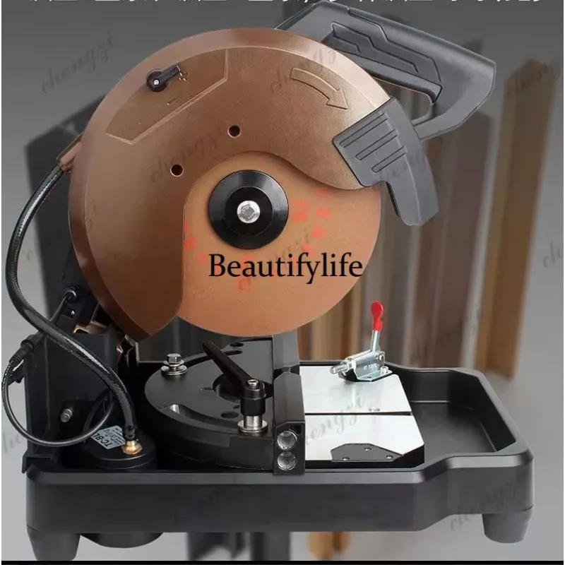 81 iron variable frequency wet cutting saw stainless steel t-shaped u-shaped precision saw cut titanium alloy decorative stripN1