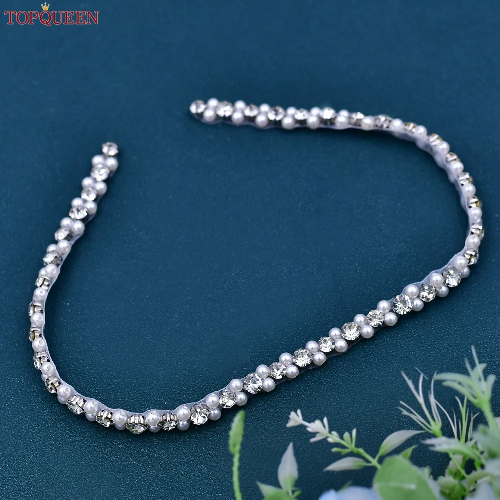 TOPCLS EEN-Ceinture de Mariée en Argent et Diamant, Accessoires de Robe en Perles pour ixde Banquet, Invitée de Mariage, Demoiselle d'Honneur, S381