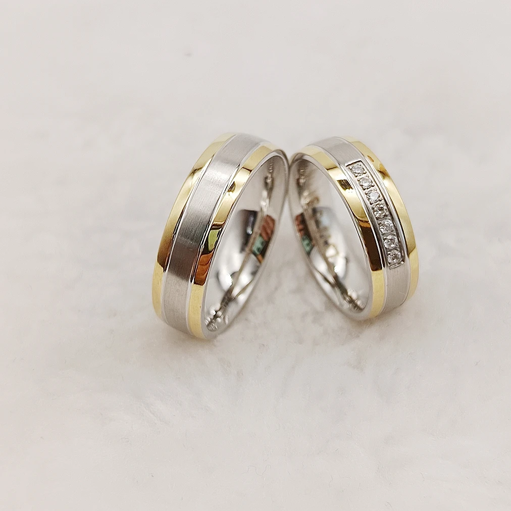 

Неразбитый круг любви, эффектные обручальные кольца с вечным цирконием и бриллиантами, кольца для пар, идеальный подарок на годовщину для жены и мужа