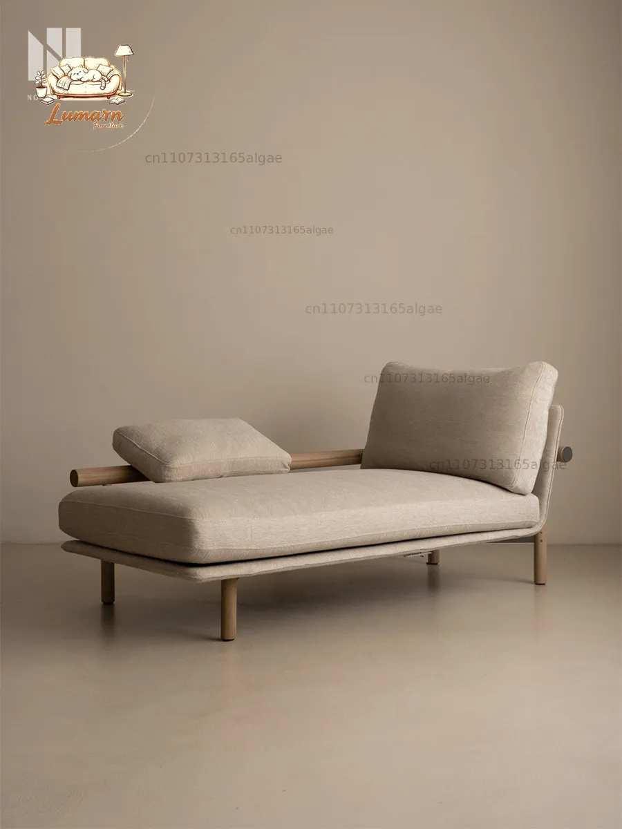 Nongju, Japanese-style log style solid wood sofa, concubine position
