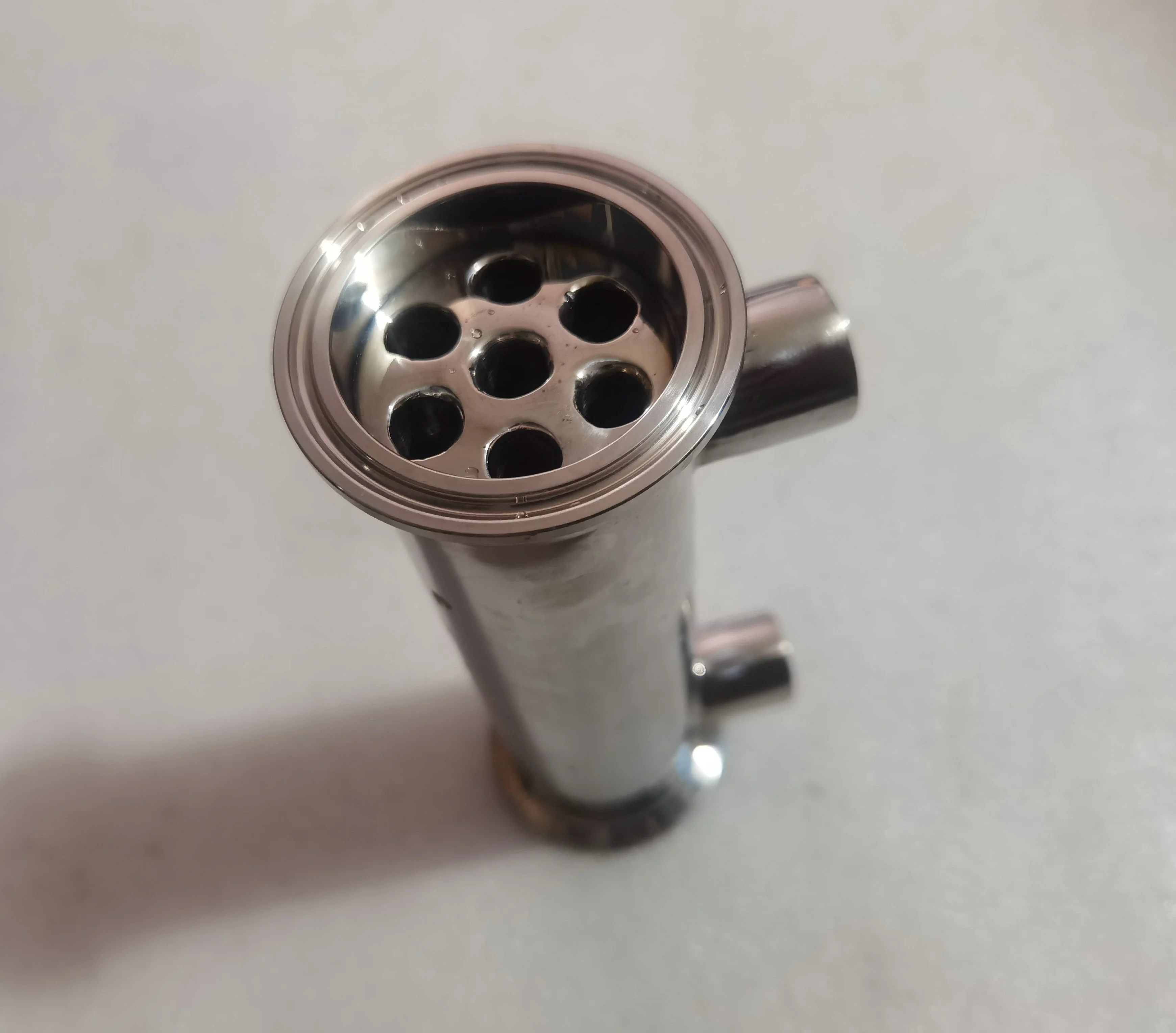 Stainless Steel Heat Exchanger Tube Tri-Clamp Shotgun Condenser Reflux Tower Distillation Column view 2