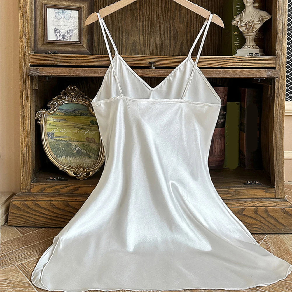 

Womens New Style Suspenders Backless Nightdress Fashion Temperament Home Clothes Sleep Dress Women's Sleepwear Dresses