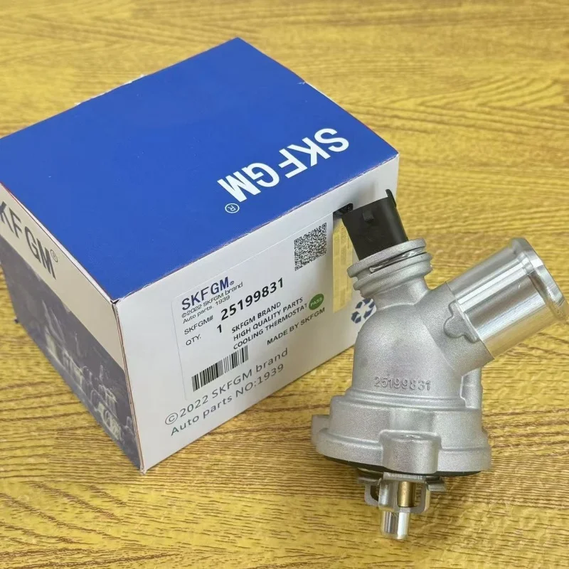 Aluminum Engine Cooling Thermostat Housing Cover Assembly Suit For Chevrolet Spark 1.2L OEM # 25199831