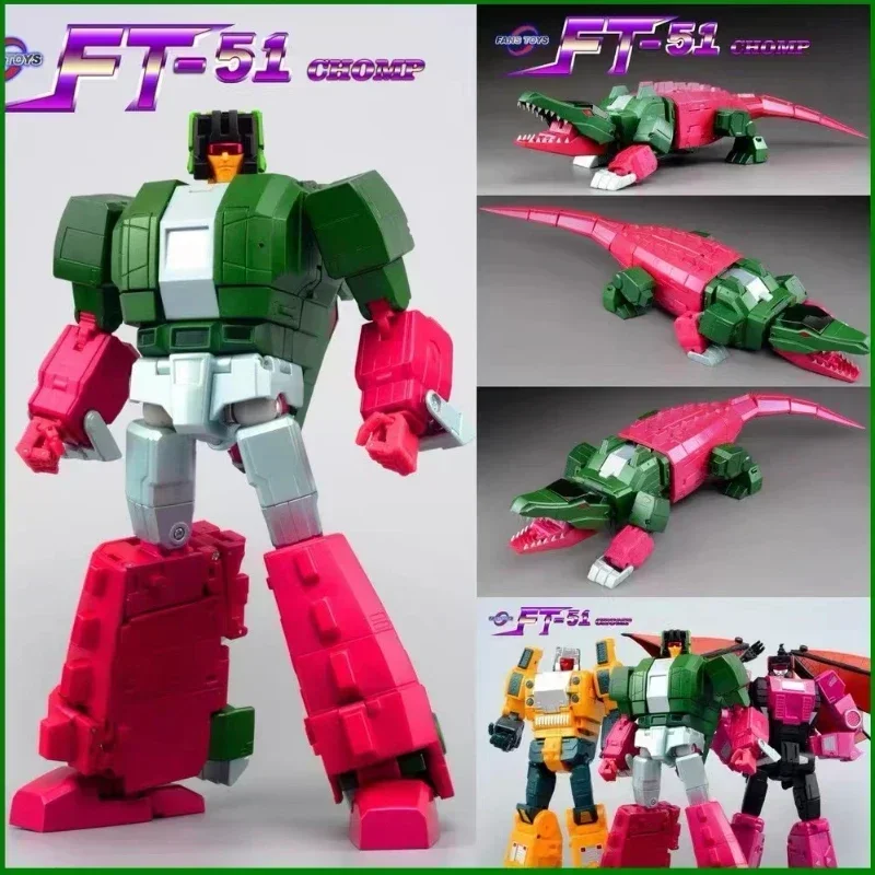 IN STOCK Transformation FansToys FT-51 FT51 Chomp 26 The Headmasters Skullcruncher G1 MP Overlord Action