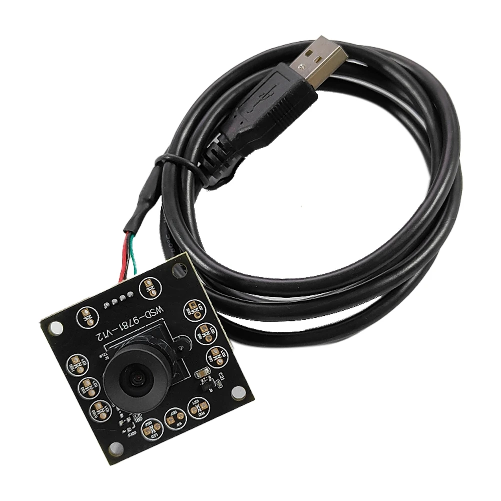 A14G OV9281 Camera Module,Global Shutter 120fps 720p,Monochrome Webcam,1280x720,High Frame Rate Capture,USB Drive Free