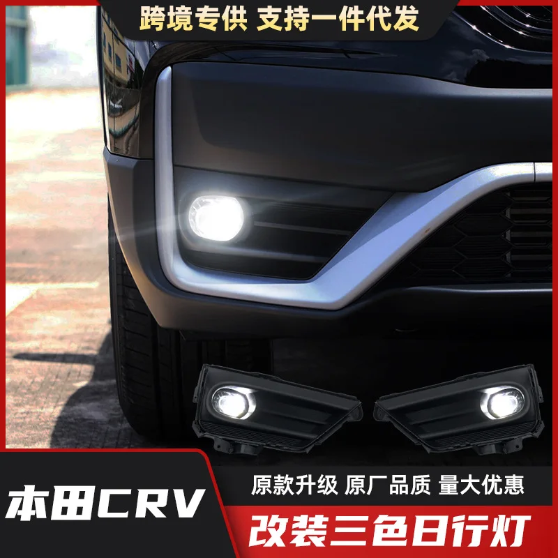 

Front Fog Light Assembly & Front Bumper Lights with Daytime Running Lights for 2020-2022 Honda CR-V (Including 2021 Model)
