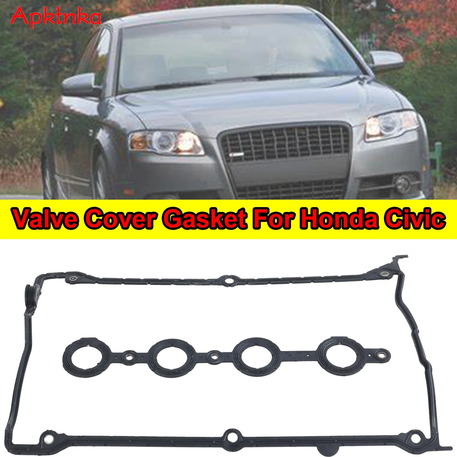 2Pcs Car Engine Parts Cover Gasket Valve Rocker Replacement Parts For VW GOLF SEAT MK4 PASSAT AUDI TT 1.8 T 058198025A 1999-2010