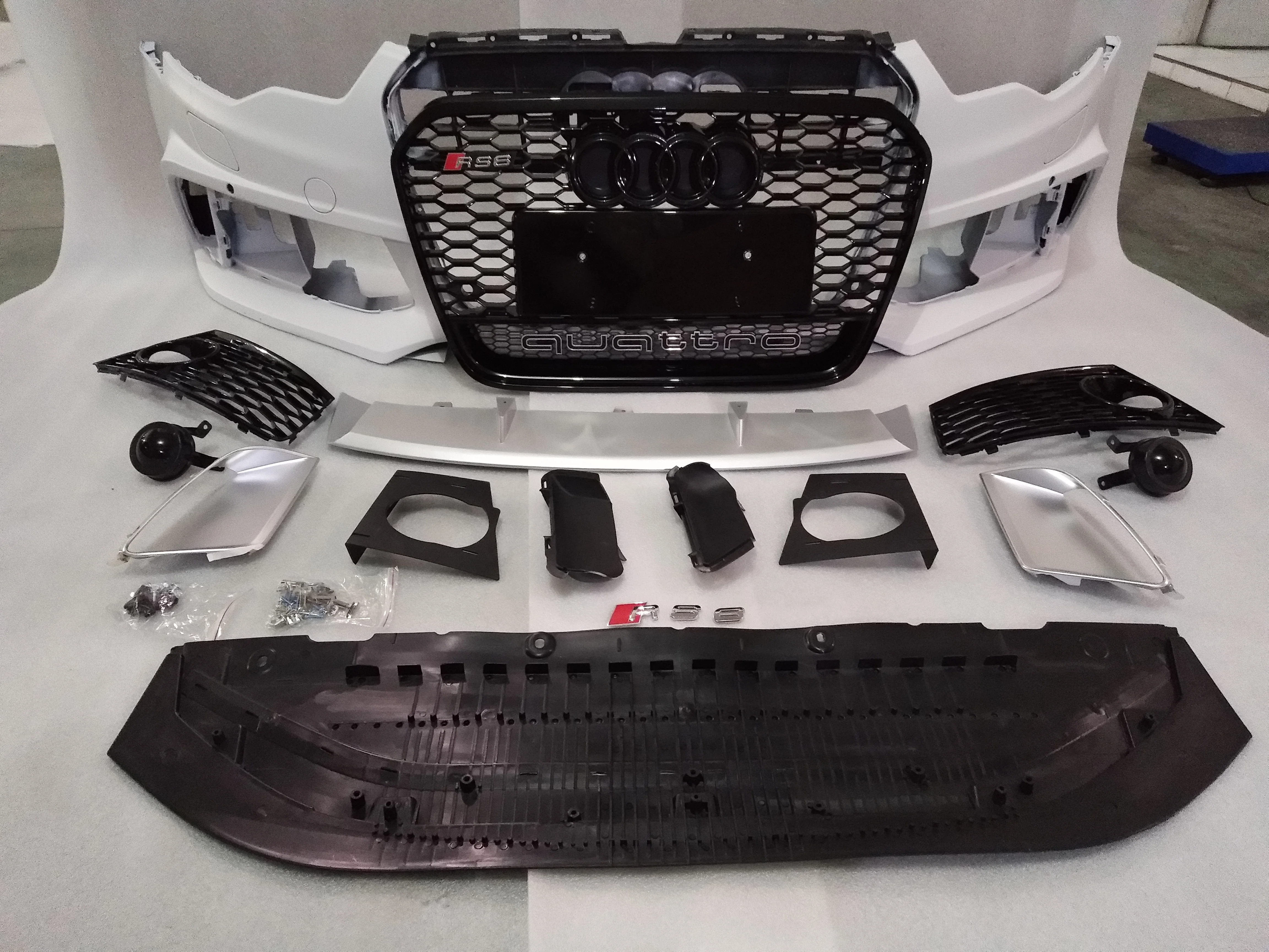 Factory direct sale Car auto parts Front body kit with or without grille For audis A6 RS6 c7 2011 2012 2013 2014