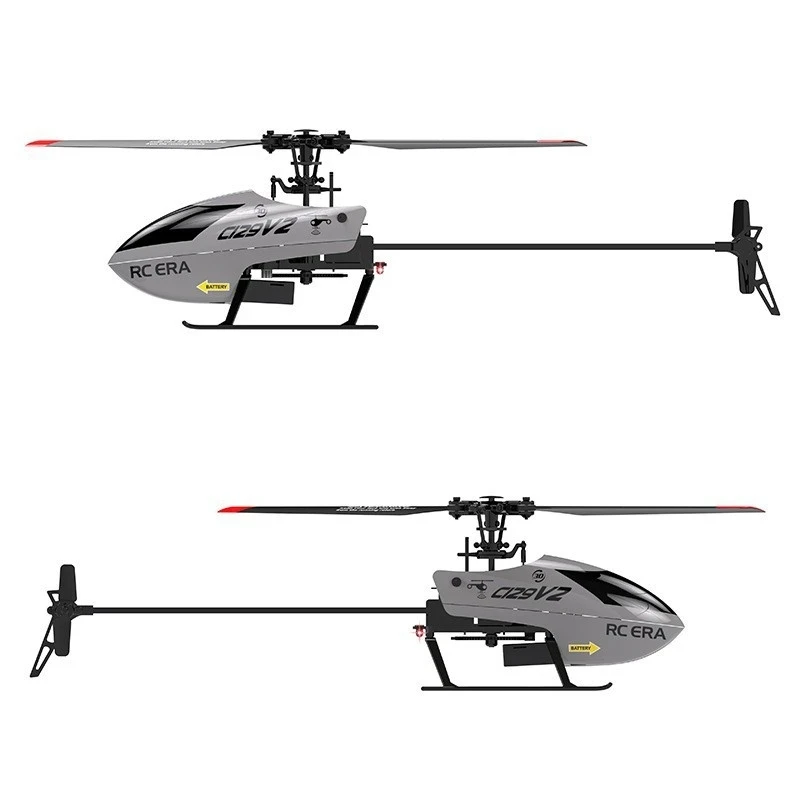 2023 New RC Helicopter 6-Axis Gyroscope Remote Controller Helicopter Toys One-Touch Takeoff Single Paddle Without Ailerons