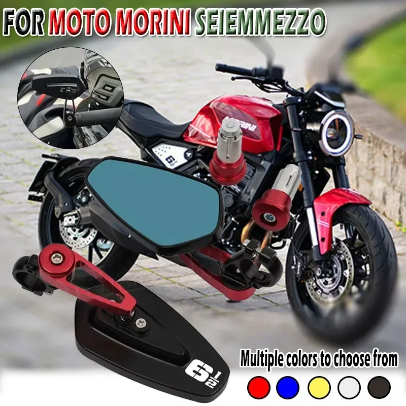 Für Moto Morini 6½ SEIEMMEZZO SCR STR 650 STR SPORT SCR TREK Motorrad-Rückspiegel Lenker-Rückspiegel Zubehör