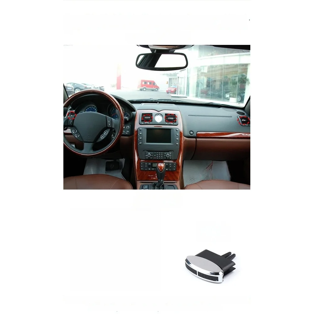 For Maserati for grancabrio Front Vent Clip AC Vent Clip Car Vent Replacement Seamless Vent Integration for snap-on Installation