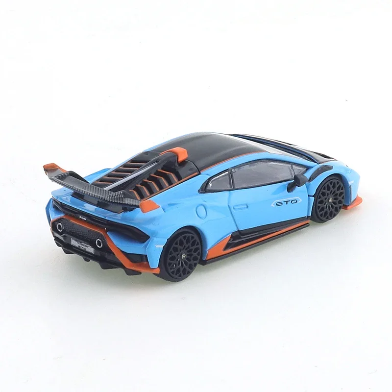 XCARTOYS 1/64 POP RACE LAMBORGHINI HURACAN STO voiture alliage véhicule à moteur moulé sous pression en métal modèle enfants cadeau de noël jouets pour garçons