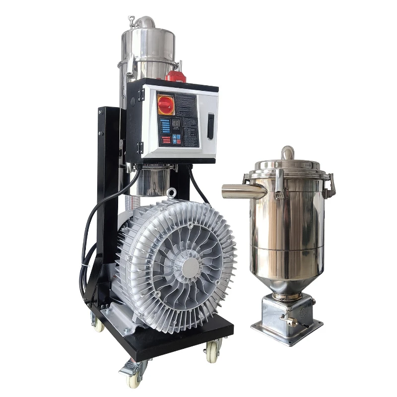 

Automatic, vacuum feeder, plastic pellets
