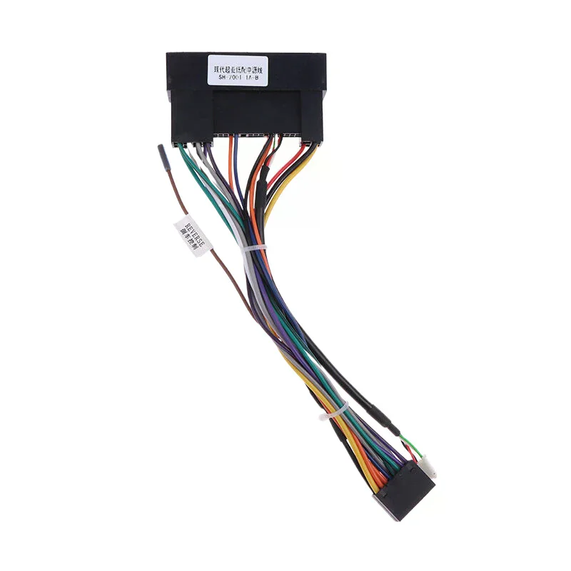

Multimedia Player Connector Car Radio Cable For Celesta I10 I20 KX3 K2 Cerato 16pin Power Wiring Harness Android