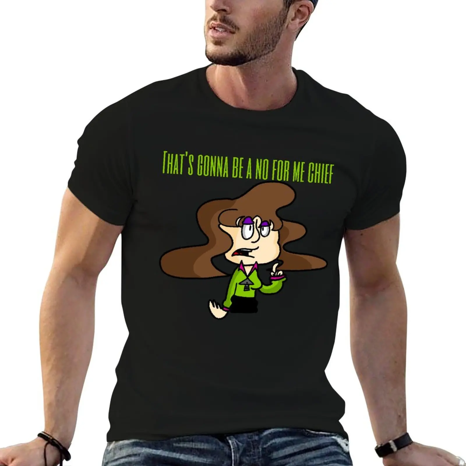 That’s gonna be a no for me chief T-Shirt Sport Basic Moisture Wicking Tee