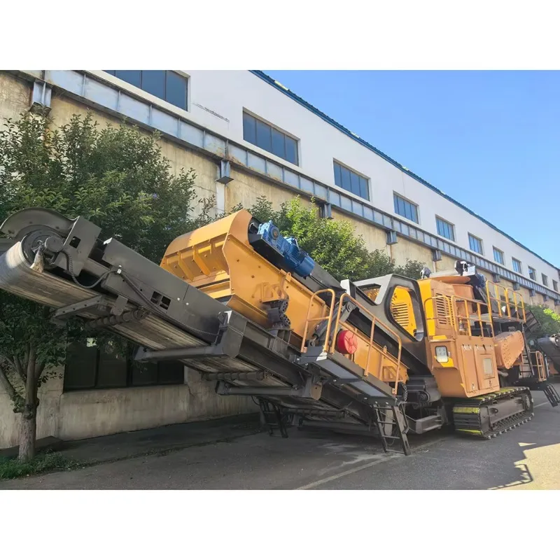 YG Mobile Crushing Plant Mobile Crusher Machine Diesel Engine Portable for Mining Aggregate Crushing High Efficiency