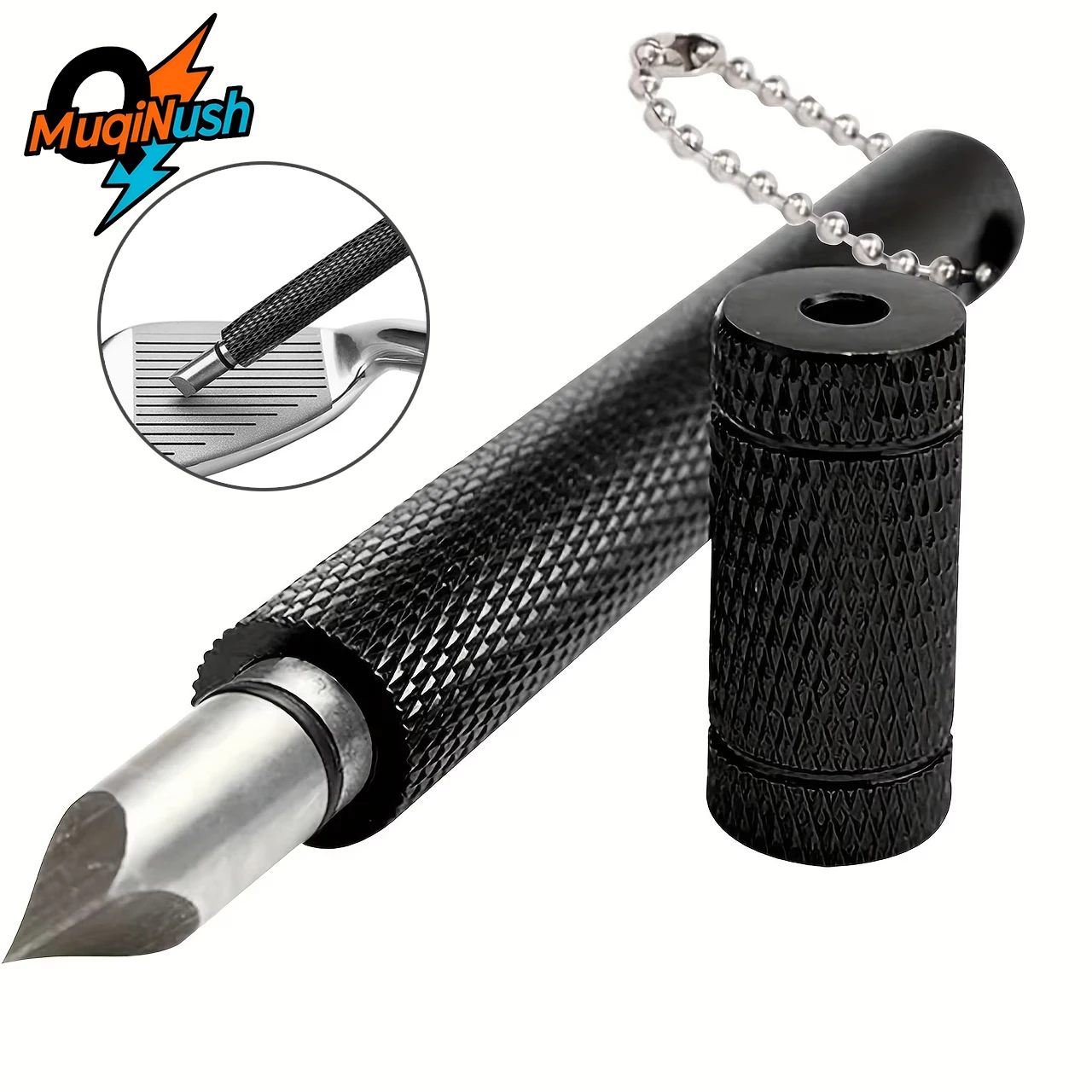 MuqiNush Golf Club Cleaning Tools, Groove Cleaner Pen Golf Club Head Cleaning Equipment, Golf Course Supplies  Additions