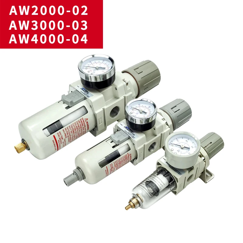 

AW2000 AW3000 AW4000 Pneumatic Filter Regulator Air Handling Pneumatic Valve Pressure Reducing Valves