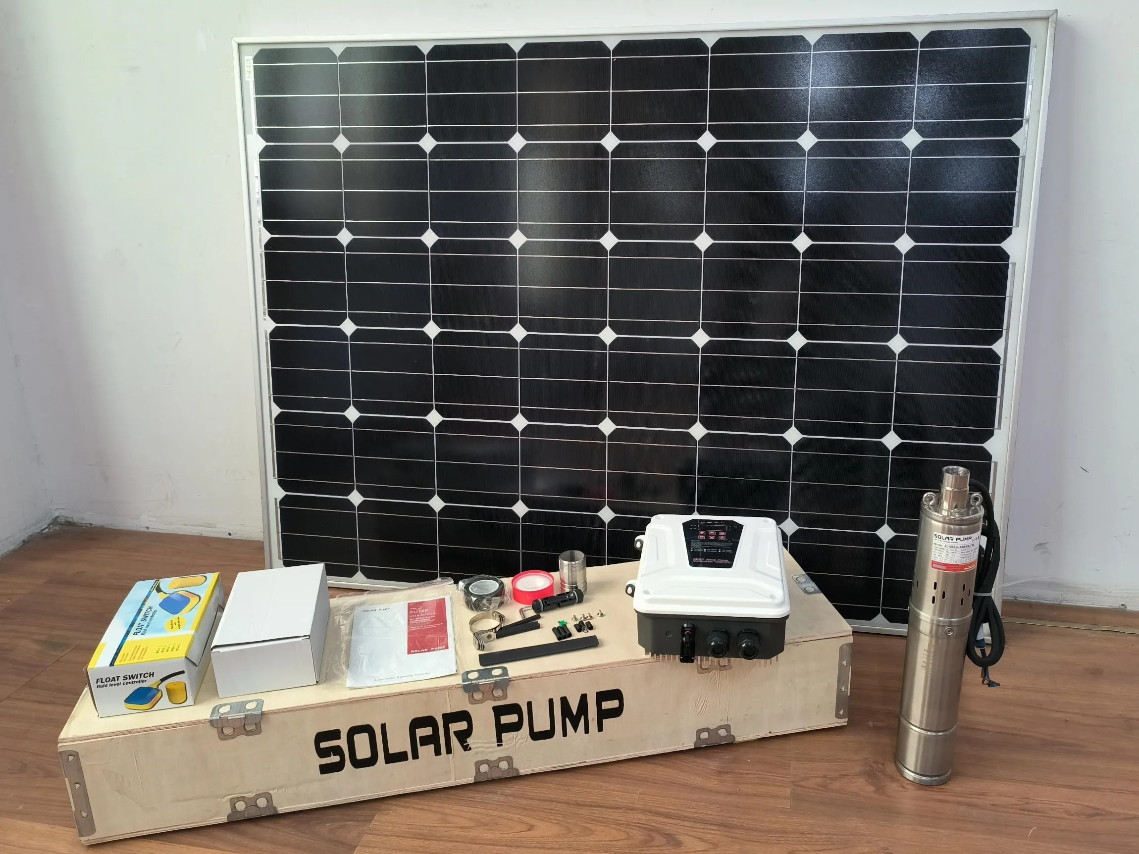 Powering Steady Water for Farms: 4-Inch DC Solar Deep Well Submersible Pump for Efficient Irrigation Supply