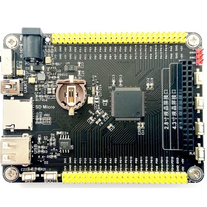 For STM32H750VBT6 STM32H750 Development Board STM32 Minimum System Board, Microcontroller Core Board
