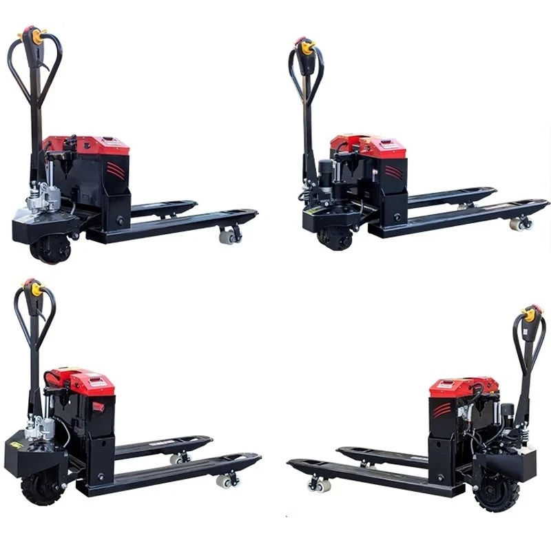 

Электрическая гидравлическая тележка-штабелер на 2 тонны с электрическим/ручным подъемом для строительных площадок и складов (на заказ)