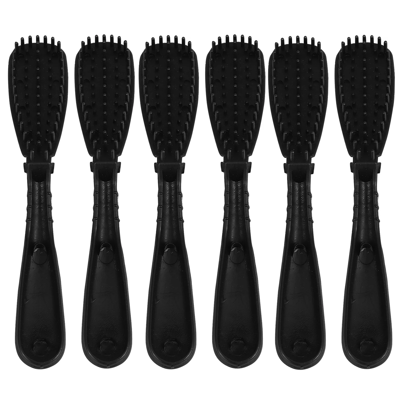 6pcs Mode Kappers Borstel Creatieve Haarverf Kam Kapsalon Dye Kam Haarverf Tool Haarverf Borstel