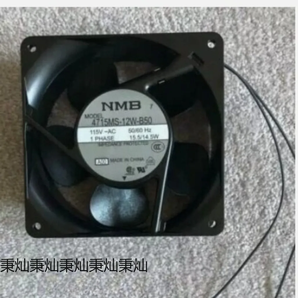 

AA+1шт для NMB 50/60Гц 4715MS-12W-B50 15.5/14.5W Вентилятор охлаждения 115В переменного тока 1 фаза