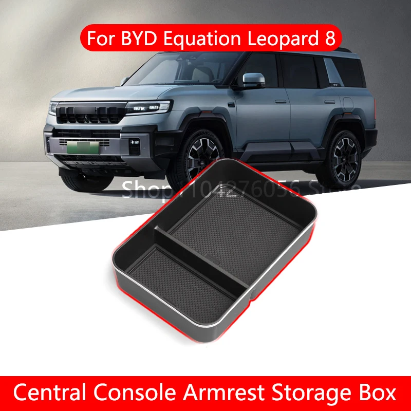 

For BYD Equation Leopard 8 Car Center Console Armrest Storage Box Organizer Interior Accessories Stowing Tidying Car Accessories