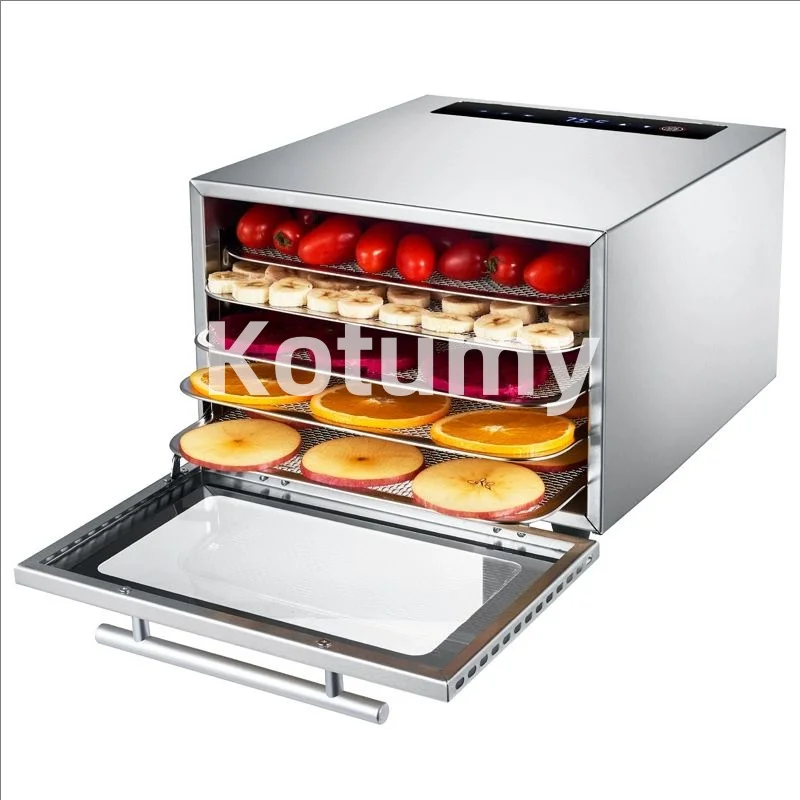 ‌220V Household Food Dehydrator Dried Fruit Machine, 5-Layer Capacity Stainless Steel Dryer For DIY Dried Fruit Pet Treats view 3