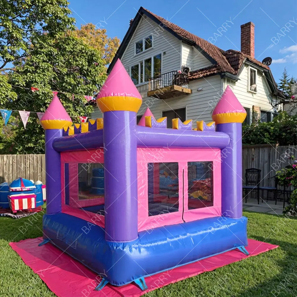 

Commercial Inflatable Castle Bouncy Slide Jumping House for Kids Indoor Outdoor Party Entertainment Bounce House