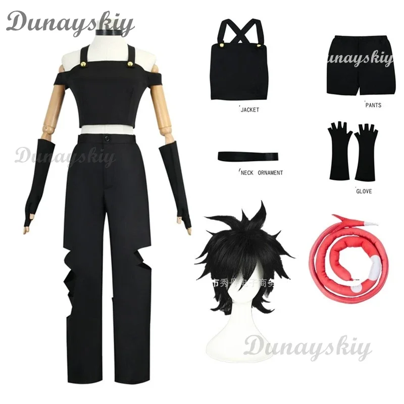 Костюм для косплея Милли из аниме «Ангел смерти», Женский костюм из красной кожи, костюм на Хэллоуин, полный комплект