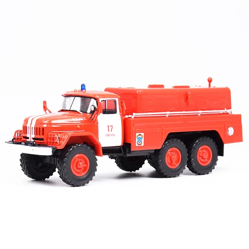 

Diecast 1:43 Scale ZIL131 Water Supply Storage Fire Truck Alloy Nostalgia Classic Model Toy Gift Collect Static Display Souvenir