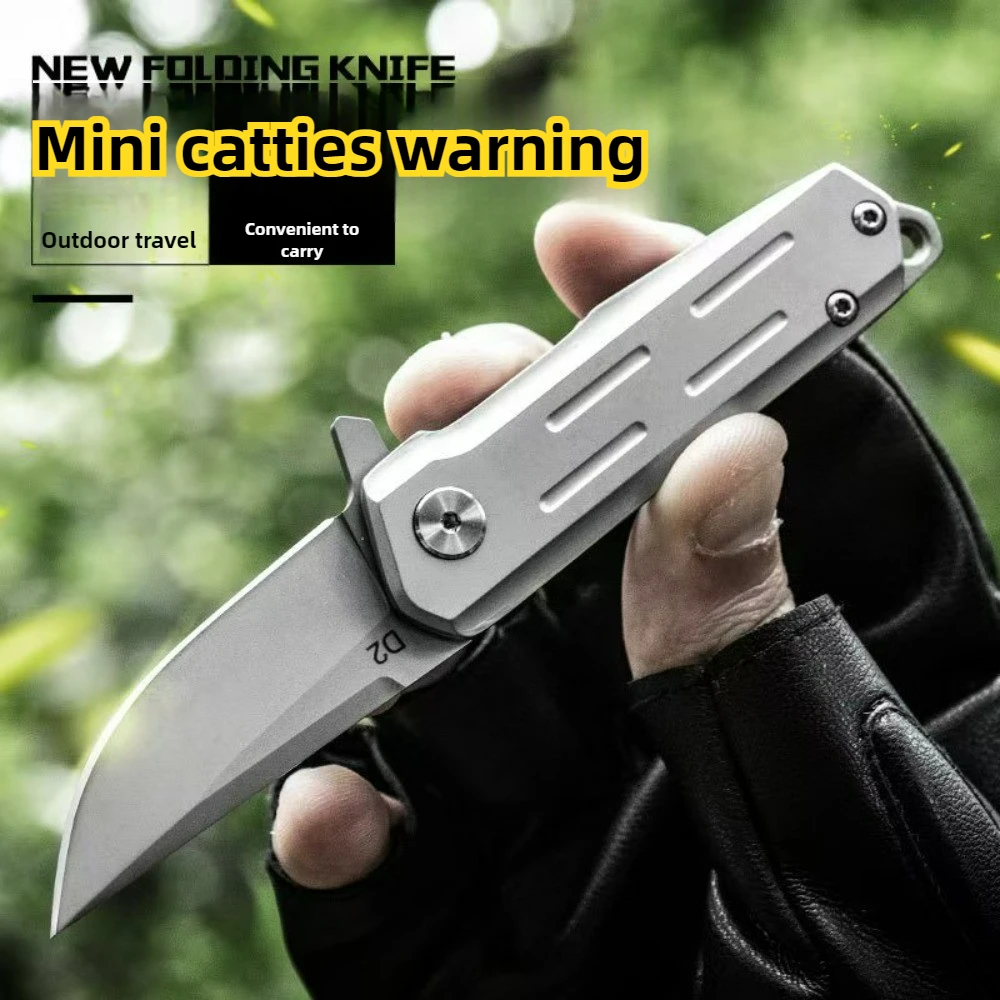 

Mini D2 Steel Folding Knife Outdoor Portable Survival Knife