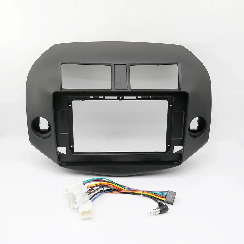 9Inch/10.1Inch Car DVD Frame for Toyota RAV4 2007-2012 | Double Din Radio Player Dash Trim Kit