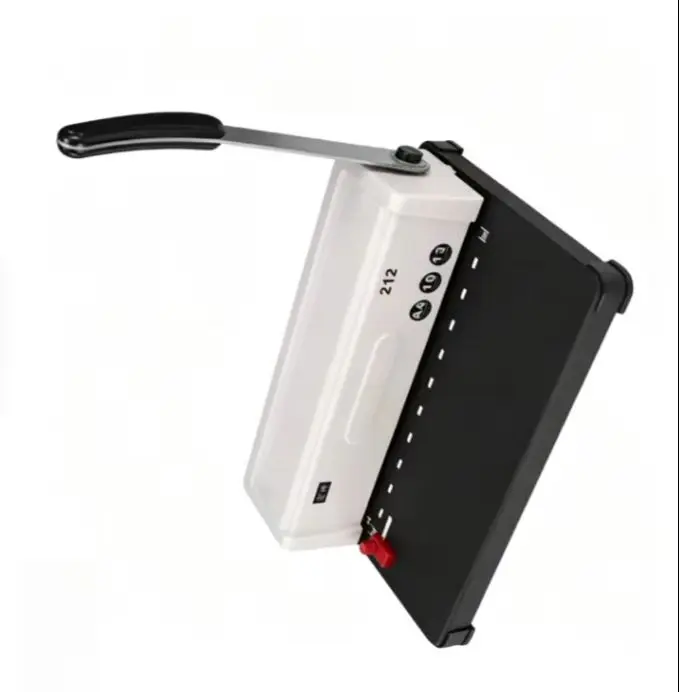 10 Hole Manual Binding Machine Model 213, A3 A4 Paper Punch Binder for Office Tender & Document Binding