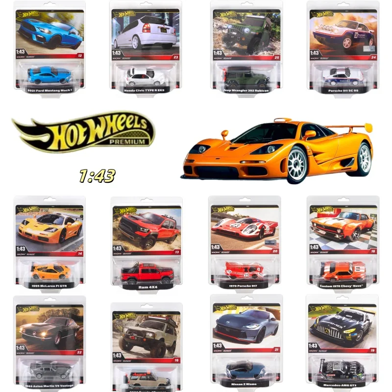 

Hot Wheels Mercedes Benz Porsche 911 Ford 1:43 Scale Collectible Sports Car Model Toy for Boys Decorative Display Piece