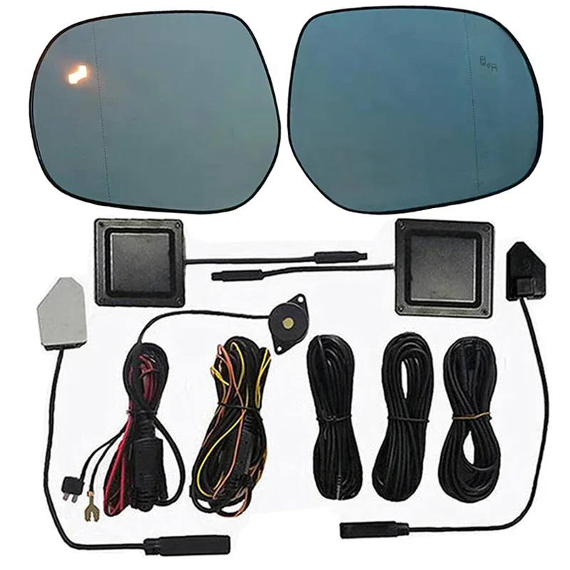 

24ghz Rear Cross Traffic Alert Driving Aid Alarm blind spot Radar Mirror for Toyota land cruiser