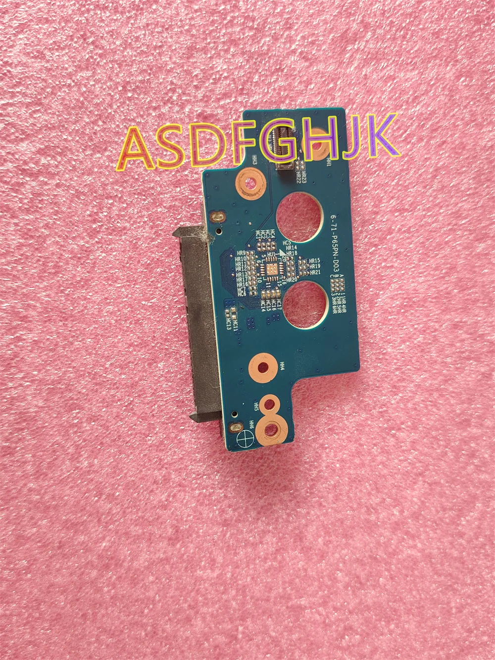 Original FOR CLEVO P650RP P650HP P650H Z7-SP5D1 6-71-P65PN-D03 Hard disk interface Board 100% Test OK