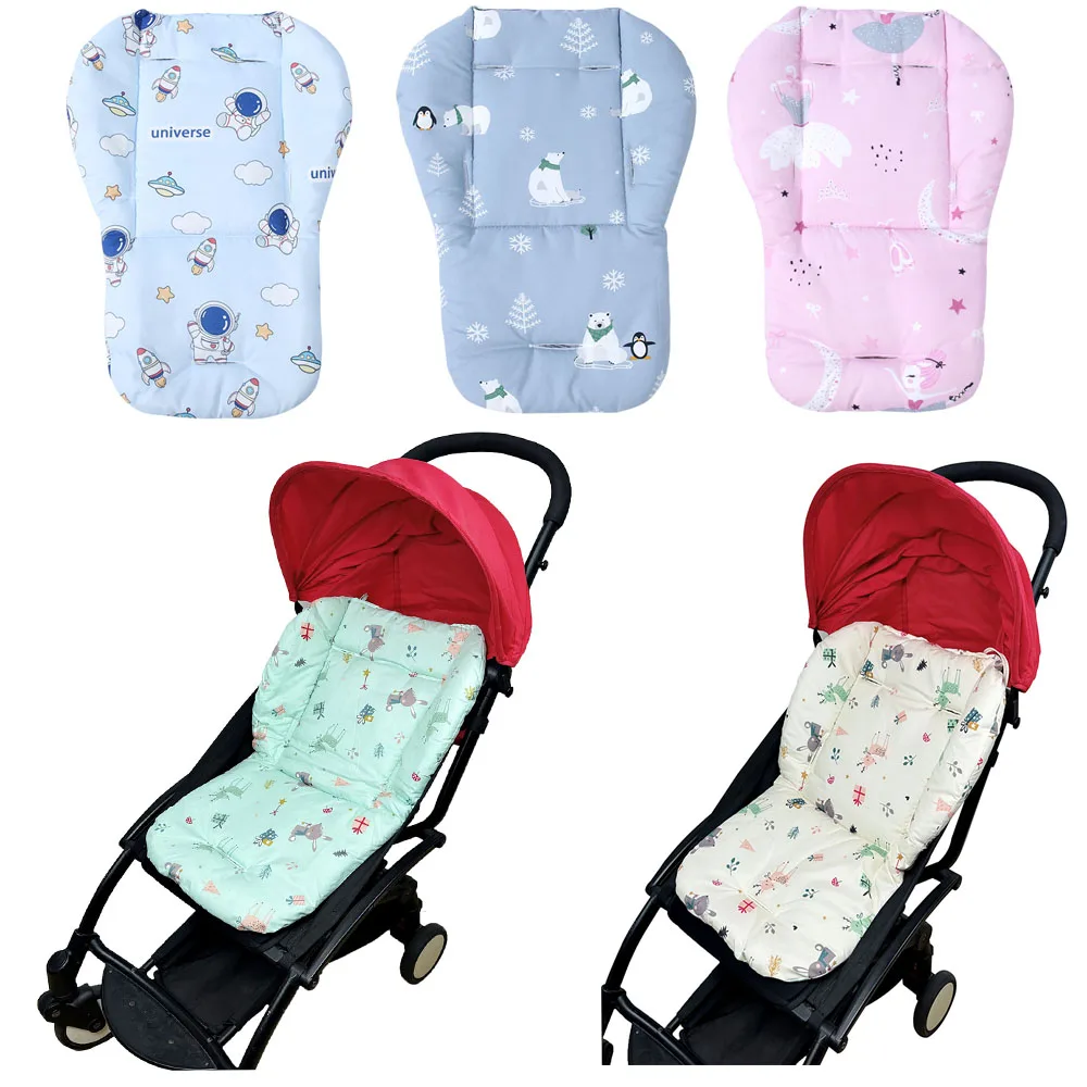 Baby Stroller Cushion Seat Liner Soft Baby Seat Pad Universal Stroller Accessories for  Umbrella Stroller, Car Seat Insert