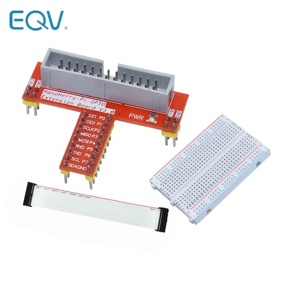 EQV for Raspberry Pi 26 Pin Type GPIO V3.0 Adapter Board Expansion Module for Raspberry Pi