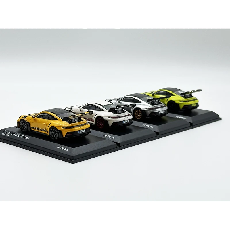 TW In Stock 1:64 Porsche 911 992 GT3 RS Diecast Car Model Collection Miniature Toy Tarmac Works