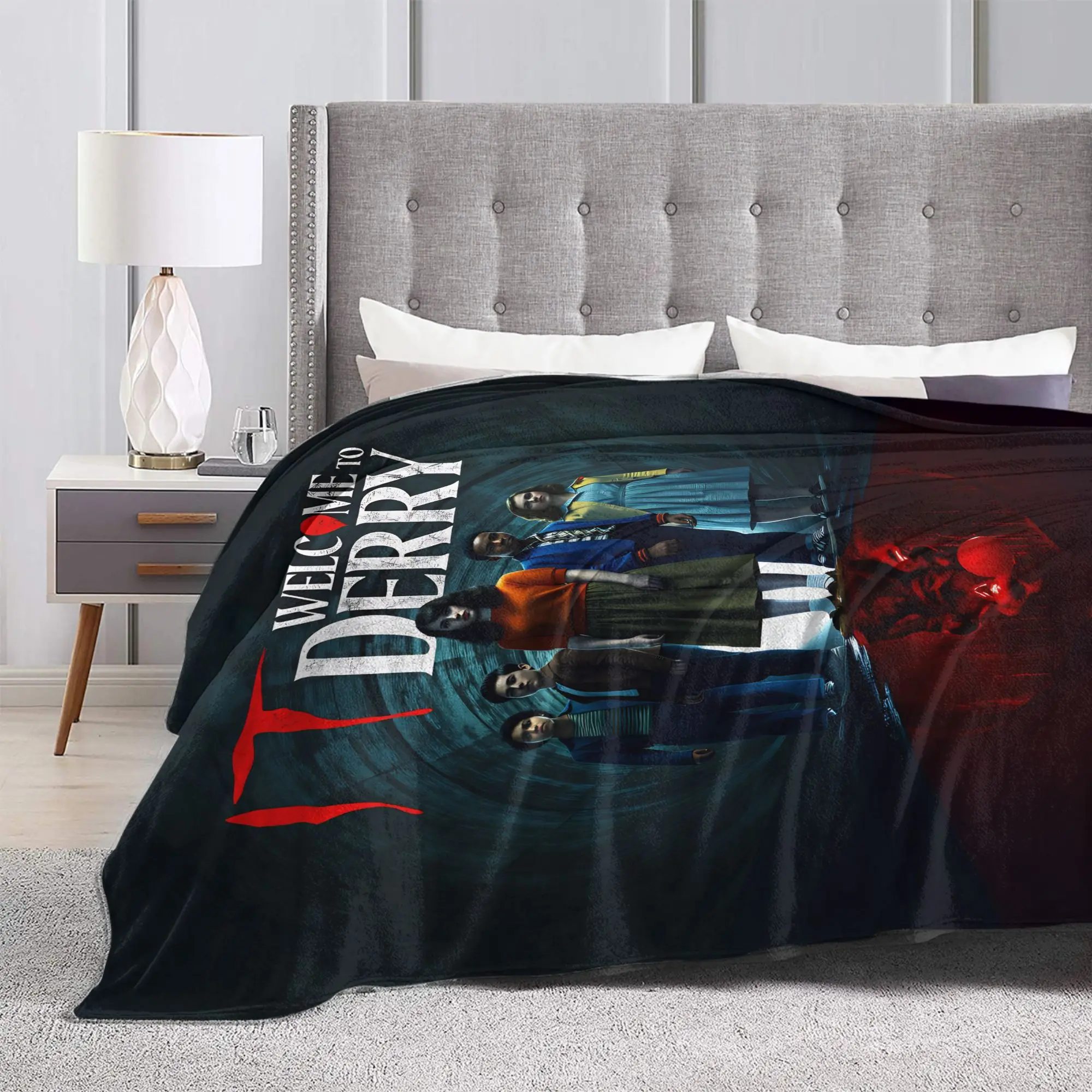 بطانية دافئة نزهة تلقائي مرحبا بكم في ديري 2025 الفراش يلقي الفانيلا المفرش لغرفة النوم غطاء سرير أريكة مريحة #3