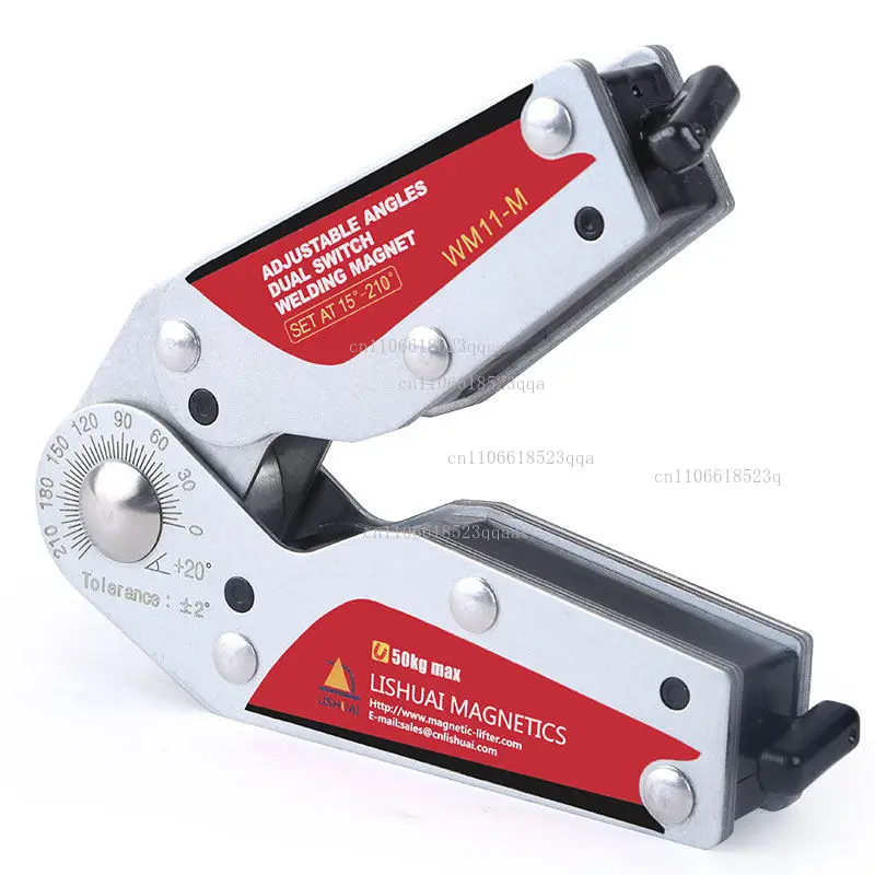 

Магнитный держатель Фиксатор Угловые сварочные магниты Регулируемые углы 20-200 градусов Магнитные зажимы Сварочный держатель WM10s-WM10-M