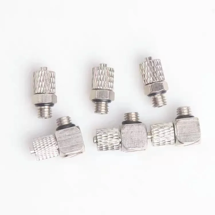 10PCS Pneumatic fitting  connector, micro connector,PC mini connector, straight through here, elbow PC4-m5 PC6-M6 PC6-M4 PC4-M6