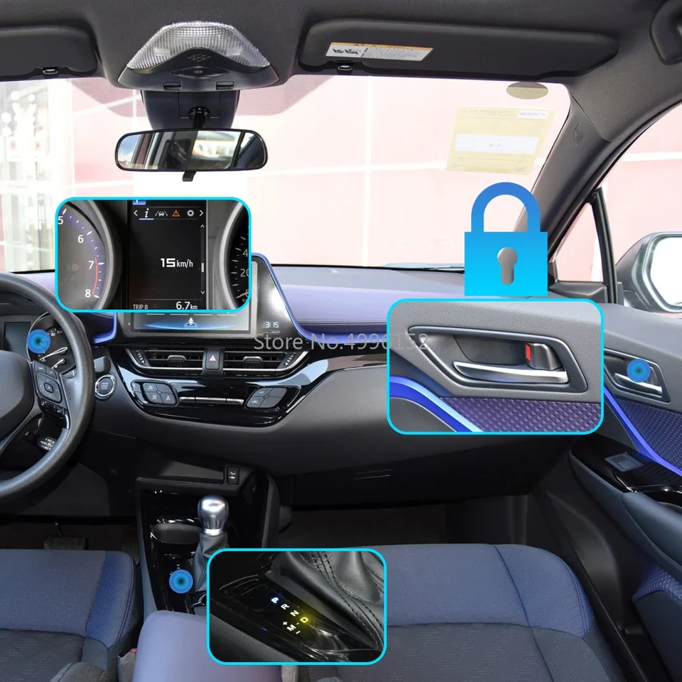 For Toyota C-HR 2016-2025 CHR Hybrid Professional Auto OBD Speed