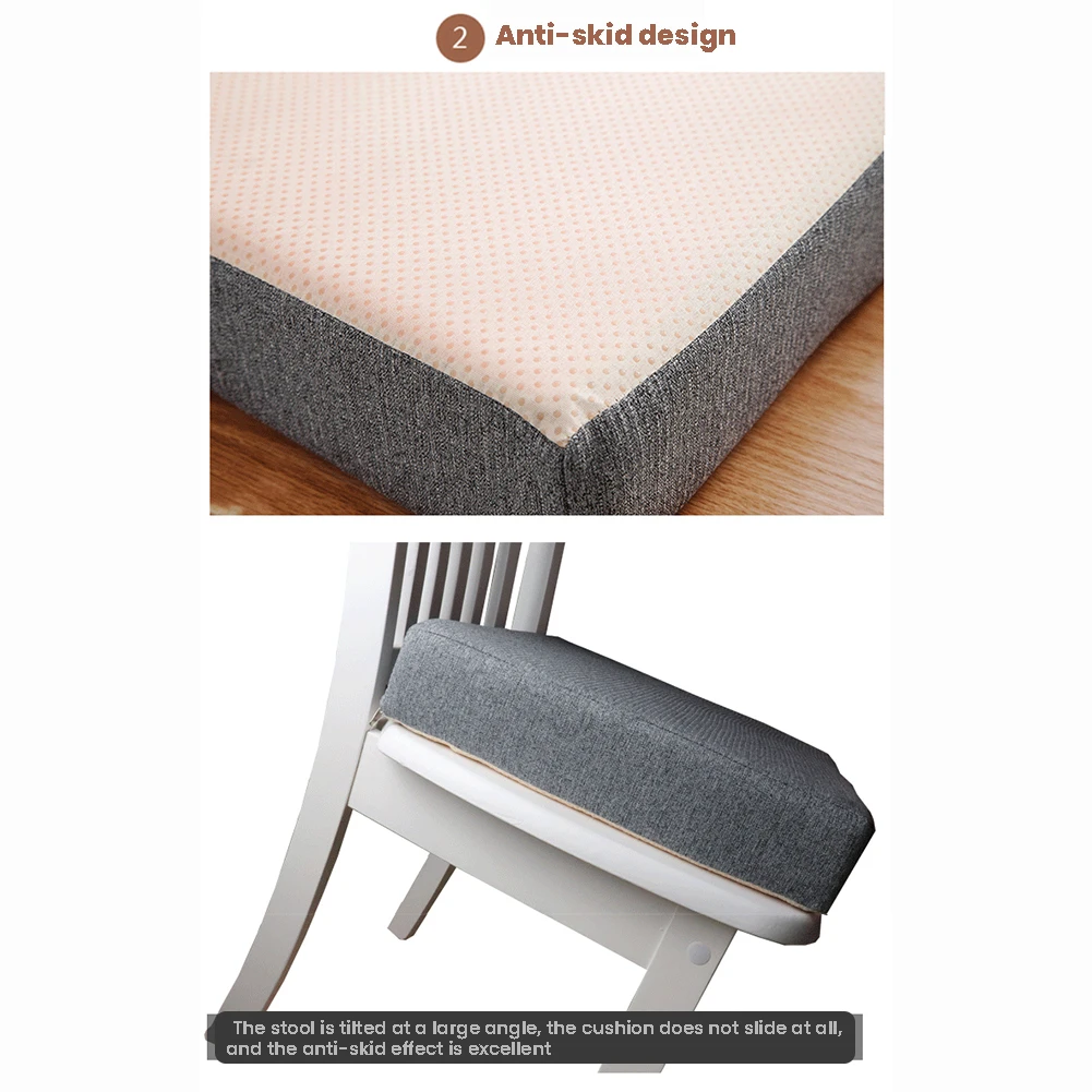 50*50cm Solid-Color Round/Squared Cushion Soft Fashion Non-Slip Sofa Mat For Office Sofas Bookstore Option Suitable Variou Scene