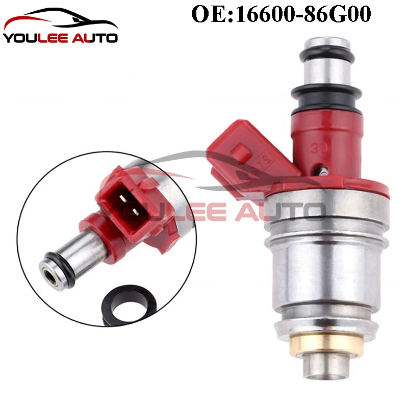 

4PCS New 16600-86G00 1660086G00 16600-86G10 JS21-1 Fuel Injectors For Nissan D21 90-94 Pickup 1995 2.4L Auto Parts